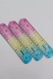 خطکش 15سانت ژله ای (نشکن) کهکشانی اسکول فنز