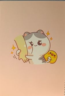 دفتر 80 برگ وزیری سیمی مجلد کرومی (پودل) گلبهی