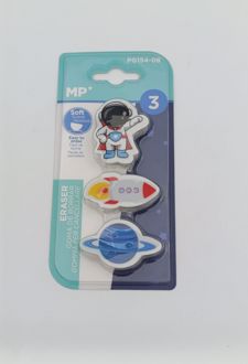 بلیستر 3 عددی پاک‌کن سر‌مدادی فضانورد (MP)