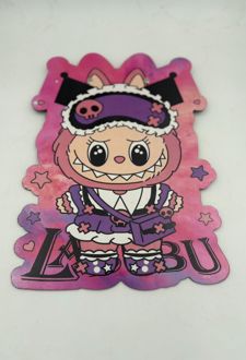 تخته‌شاسی A4 دوربر لبوبو (دکمه) - صورتی 1