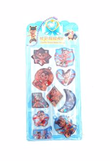 استیکر آکواریومی مستطیل (فانتزی) - انیمه / آبی