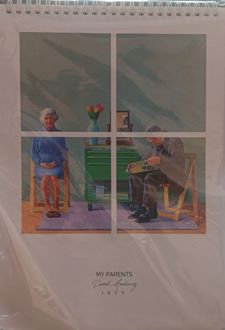 دفتر طراحی A4 کاغذ‌پارس (پیل - MY PARENTS)