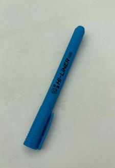 هایلایتر قلمی آبی (MG)