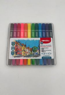 ماژیک اسکچ 12 رنگ دو سر Creative (فونزل)