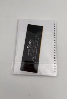 یدک دفتر کلاسوری 20 حلقه 100 برگ خطدار برگ سری راندو