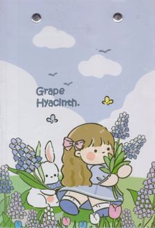 تخته شاسی A5 همراه با کاغذ آبرنگ - (آبی)