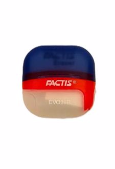 تراش پاک‌کن‌ مخزن‌دار (فکتیس) - دو رنگ