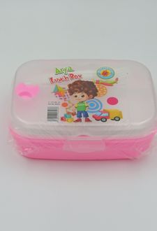 ظرف غذا سوپاپ‌دار کوچک آریا (صورتی)