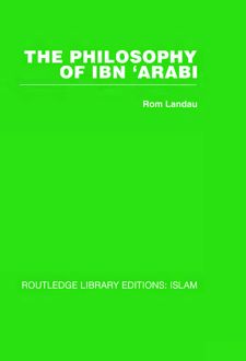 کتاب THE PHILOSOPHY OF IBN ‘ARABI