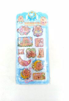 استیکر آکواریومی مستطیل (فانتزی) - کپی‌بارا / آبی