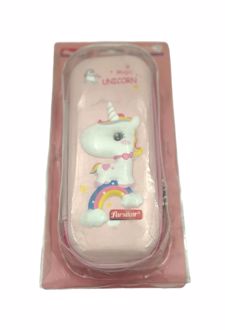 جامدادی پرسی کتابی برجسته (پارسیکار) - یونی‌کورن صورتی