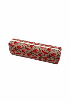 جامدادی تک‌زیپ مخمل (طرفه) - پرنده