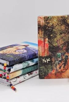 سالنامه اروپایی قدیما 1404 (فانتزی، کد R1)، (چرم)