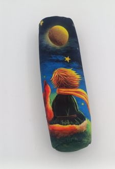 کیف جامدادی مخمل استوانه فانتزی (هارنا) شازده‌کوچولو