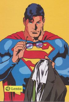 دفتر یادداشت سوپرهیرو سایز A5 جلدسخت (لنتو) سوپرمن