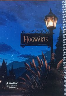 دفتر 100 برگ سیمی (مازلاین) تابلو چراغ‌دار