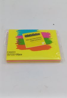 پست‌ایت 100 برگ 76*101 الوان (اسکول فنز)