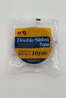 چسب‌نواری 12MM*9.1M دوطرفه سفید (MG)