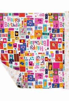 کاغذ کادو دورو طرح کودکانه یووی 3 (ایمان)