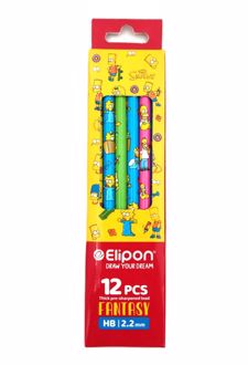 بسته 12 عددی مدادمشکی (الیپون) - طرح سیمپسون‌‌ها