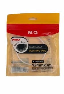 چسب‌نواری 12MM*3M دوطرفه شفاف (MG)