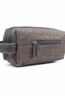 کیف چند منظوره دو زیپ (پیکولو) - طوسی