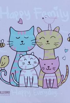 دفتریادداشت 200 برگ مجلد خشتی کوچک (آلگرو)