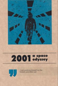 دفتر 80 برگ رقعی جلدکرافت گذران سینمایی (Dash note) ادیسه فضایی