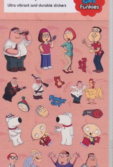استیکر 21 تکه family guy (لانگو)