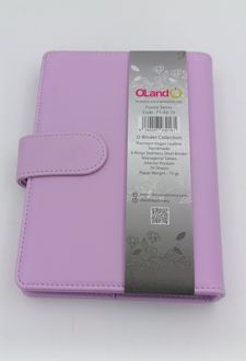 پلنر کلاسوری 6 حلقه‌فلزی 70 برگ A6 فیوژن (الند) یاسی