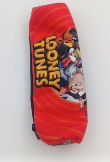 کیف جامدادی مخمل استوانه فانتزی (هارنا) Looney Tunes