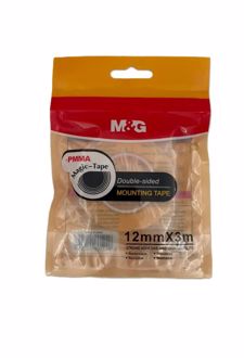چسب‌نواری 12MM*3M دوطرفه شفاف (MG)