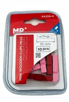 گیره چوبی رنگی 3.5 سانتی (mp)