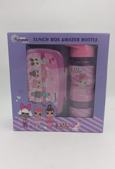 ست ظرف غذا و قمقمه لیدر - (بنفش)