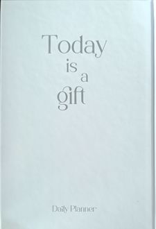 پلنر روزانه 120 برگ رقعی جلد‌سخت پاستلی (کرند) سفید