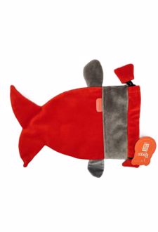 جامدادی طرح ماهی (روکو) - قرمز، طوسی