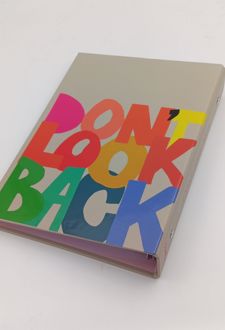 کلاسور A5 جلد‌سخت 6 حلقه گود‌وایبز (الند) DON’T LOOK BACK