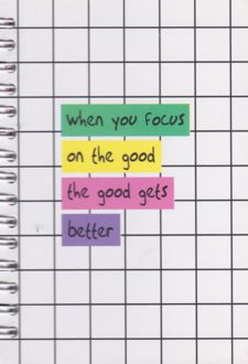 دفتر زبان من A6 سفید شطرنجی (آبرنگ)