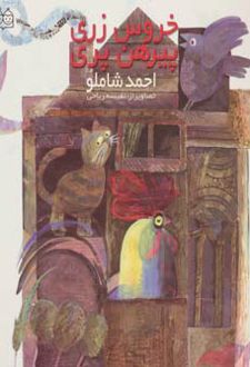 کتاب خروس زری پیرهن پری
