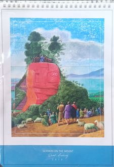 دفتر طراحی A4 کاغذ‌پارس (پیل - SERMON ON THE MOUNT)