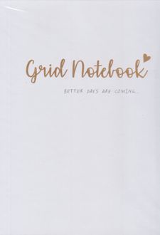 دفتر 100 برگ شطرنجی A4 ته دوخت سری کیوت پالت (سفید)