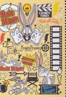 دفتر 100 برگ School وزیری جلدسخت لونی (لانگو) زرد