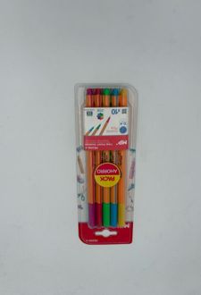 بلیستر روان‌نویسی نوک نمدی 10 رنگ (MP)