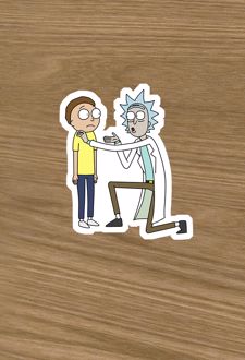استیکر Rick and Morty (آرتیکو)