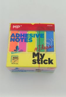 استیک‌نوت و اندیکس مدلی 400 برگ رنگی (MP)