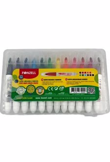 ماژیک 12 رنگ super washable (فونزل)