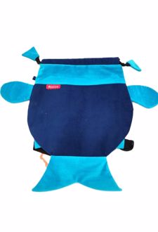 کوله‌پشتی طرح ماهی (روکو) - آبی، سرمه‌ای