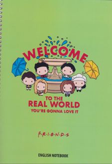 دفتر زبان 60 برگ وزیری سیمی جلد‌نرم مجلد فانتزی (پودل) - سبز