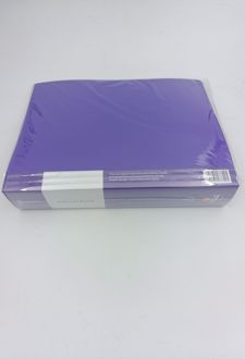 کلربوک 100 برگ A4 بدون قاب فسفری وحدت (اس اف) بنفش