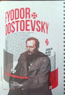 دفتر‌ یادداشت نویسندگان سری Legend (پیل) Fyodor Dostoevsky